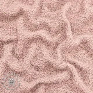 Tessuto per cappotti TEDDY powder