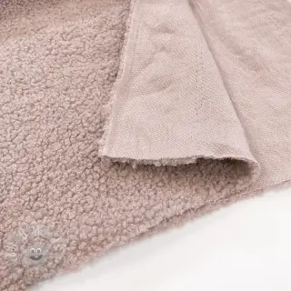 Tessuto per cappotti TEDDY powder