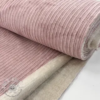 Velluto a coste Cofur fleece rose