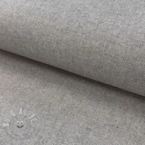 Tessuto decorativo COATED Linenlook premium soft grey