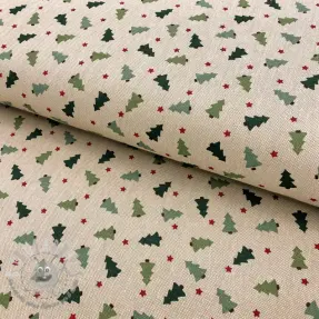 Tessuto decorativo Linenlook Xmas tree