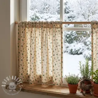 Tessuto decorativo Linenlook Xmas tree