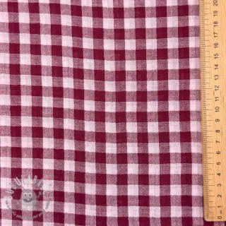 Mussola/Doppia garza YARN DYED Stripes and checks design F