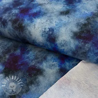 Felpa TIE-DYE blue digital print