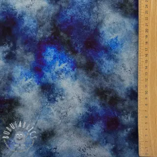 Felpa TIE-DYE blue digital print