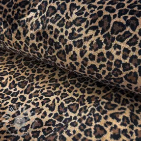 Fleece Animal pattern brown