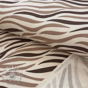 Felpa garzata Animal skin brown SIMPLY NATURAL
