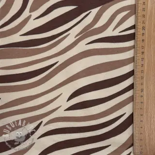 Felpa garzata Animal skin brown SIMPLY NATURAL