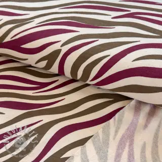 Felpa garzata Animal skin burgundy SIMPLY NATURAL