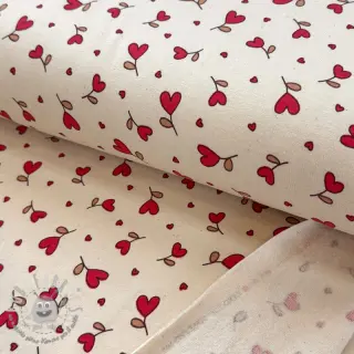 Felpa garzata Hearts fuchsia SIMPLY NATURAL