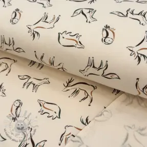 Felpa garzata SOFT Forest animals SIMPLY NATURAL
