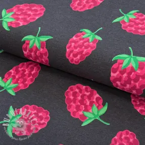 Jersey Raspberries navy melange