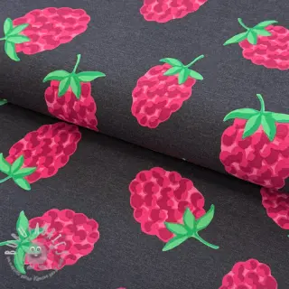 Jersey Raspberries navy melange