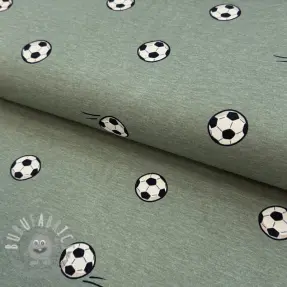 Jersey Soccerballs green melange