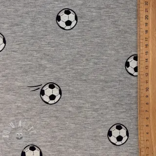 Jersey Soccerballs grey melange