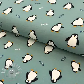 Jersey Penguins sage digital print