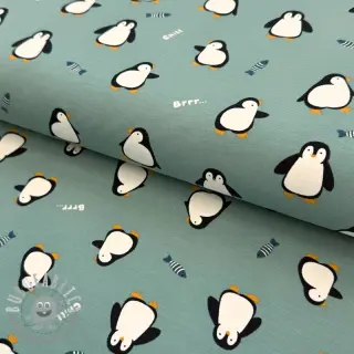 Jersey Penguins sage digital print