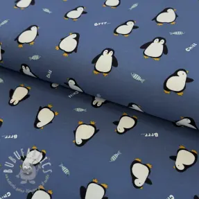 Jersey Penguins blue digital print