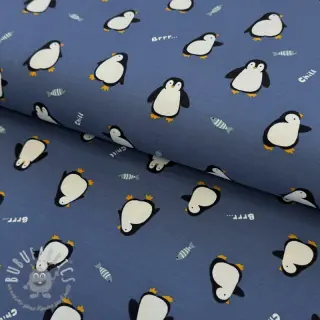 Jersey Penguins blue digital print