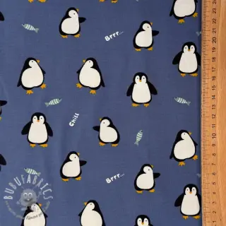 Jersey Penguins blue digital print