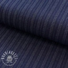 JEANS DENIM JACQUARD Stripes indigo