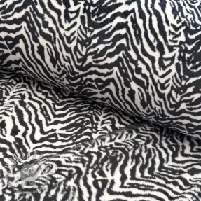 Fleece Animal skin black