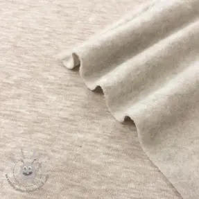 Felpa garzata JOGGING beige melange