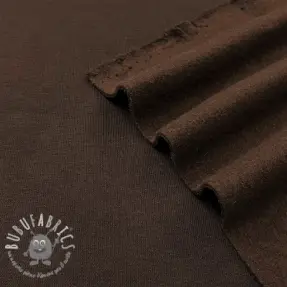 Felpa garzata JOGGING dark brown