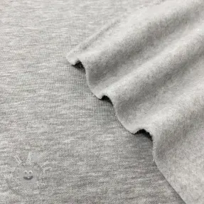 Felpa garzata JOGGING light grey melange
