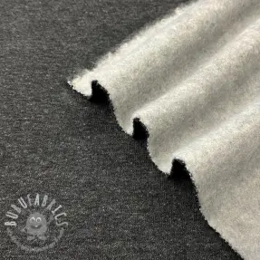 Felpa garzata JOGGING anthracite melange