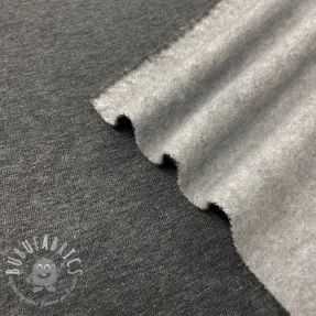 Felpa garzata JOGGING grey melange