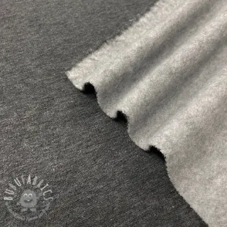 Felpa garzata JOGGING grey melange