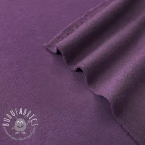 Felpa garzata JOGGING dark purple