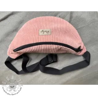 Velluto a coste HUGGY bois de rose