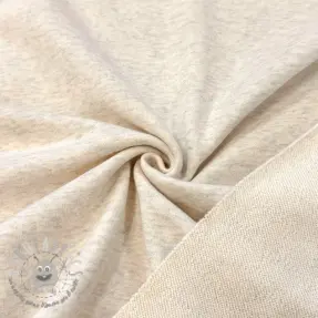 Felpa COTTON ecru melange