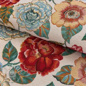 Tessuto decorativo jacquard Ashley blanc