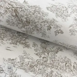 Tessuto decorativo jacquard COLLINE allover lin