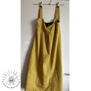 Lino prelavato ochre