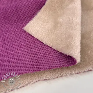 Velluto a coste STRUCTURE fuchsia