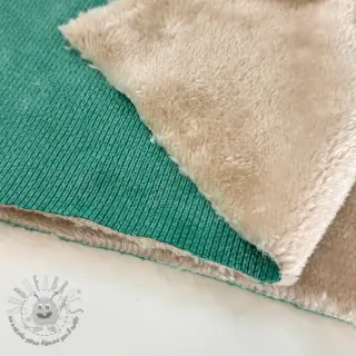 Velluto a coste STRUCTURE green