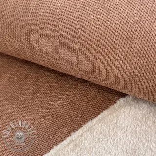 Velluto a coste STRUCTURE brown