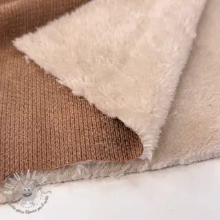 Velluto a coste STRUCTURE brown