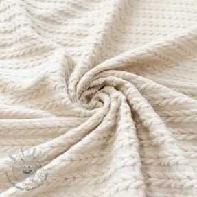 Maglia LIGHT ANGORA CABLY natural