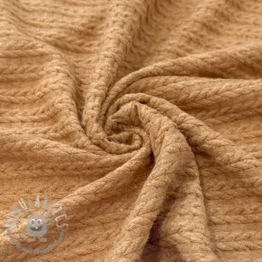 Maglia LIGHT ANGORA CABLY beige