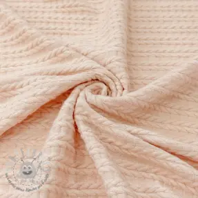 Maglia LIGHT ANGORA CABLY light salmon