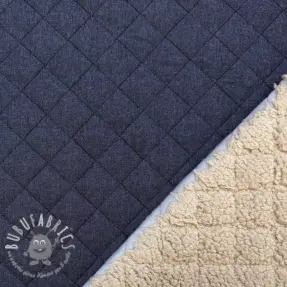 Tessuto trapuntato DENIM dark blue
