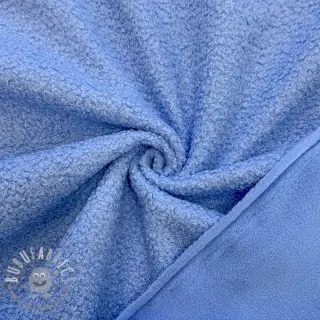 Fleece TEDDY DOUBLE SIDED light blue