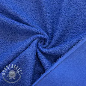 Fleece TEDDY DOUBLE SIDED cobalt