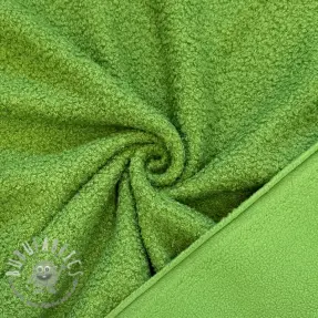 Fleece TEDDY DOUBLE SIDED green
