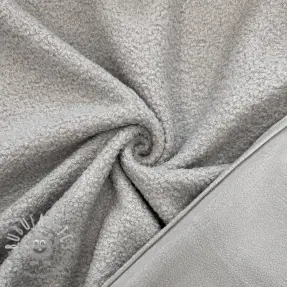 Fleece TEDDY DOUBLE SIDED light grey